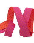 Reversible Dots Thistle 5/8"- Tula Pink - PRICE PER QUARTER METRE