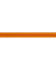 Reversible Stripes Sunrise 3/8"- Tula Pink - PRICE PER QUARTER METRE