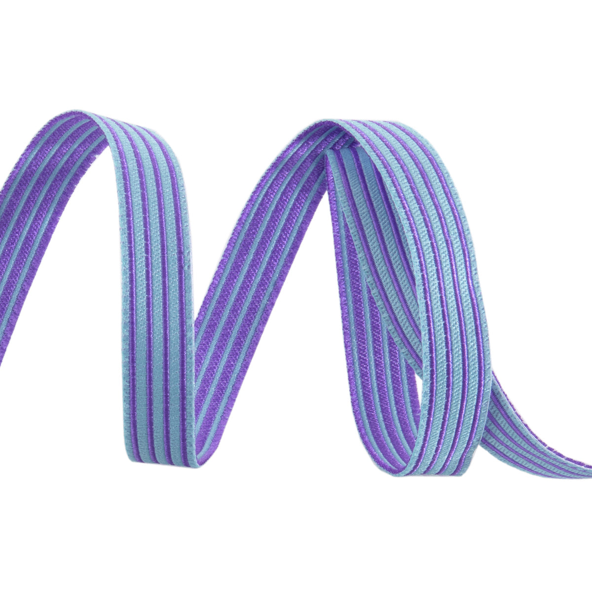 Reversible Stripes Misty 3/8"- Tula Pink - PRICE PER QUARTER METRE