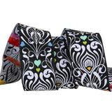 Peacock Feather -Tula Pink Linework - 1 1/2" - PER QUARTER METRE