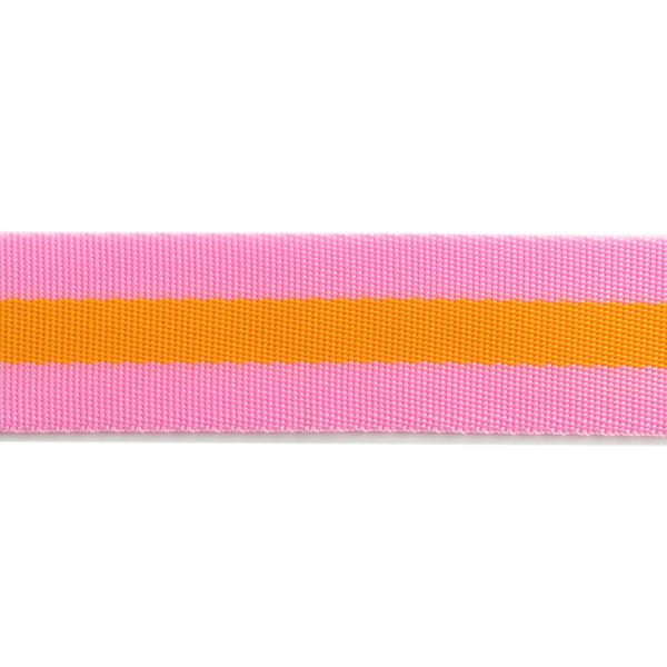 Orange Fizz - 1.5" - Tula Pink Webbing - PER QUARTER METRE