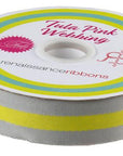 Thunderbolt - 1.5" - Tula Pink Webbing - PER QUARTER METRE