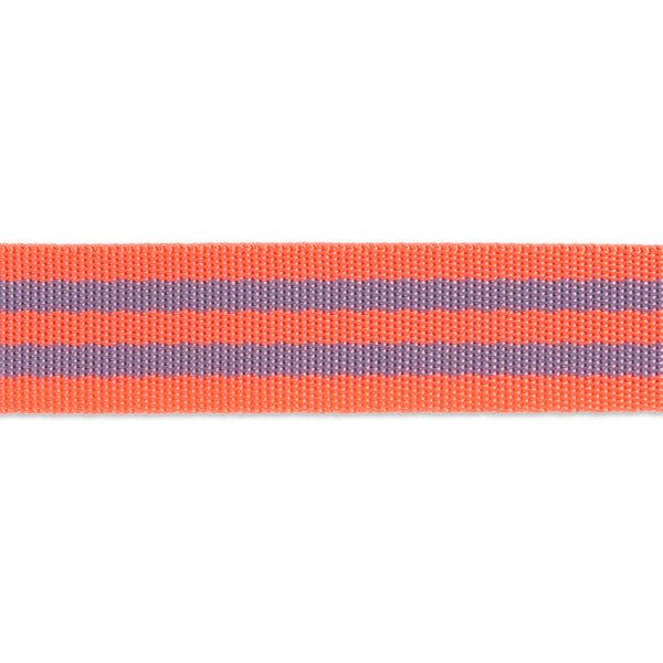 Peach Berry - 1" - Tula Pink Webbing - PER QUARTER METRE
