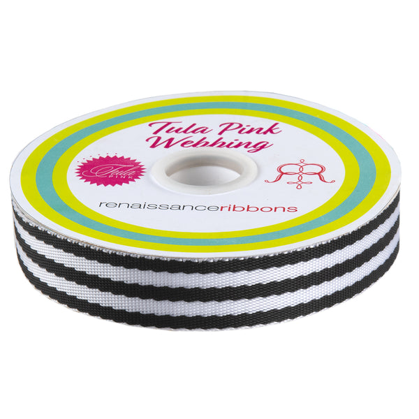 Paper Ink - 1" - Tula Pink Webbing - PER QUARTER METRE