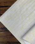 Vintage Embossed Floral Vinyl Linen 18"x 53" - SOLD PER ROLL