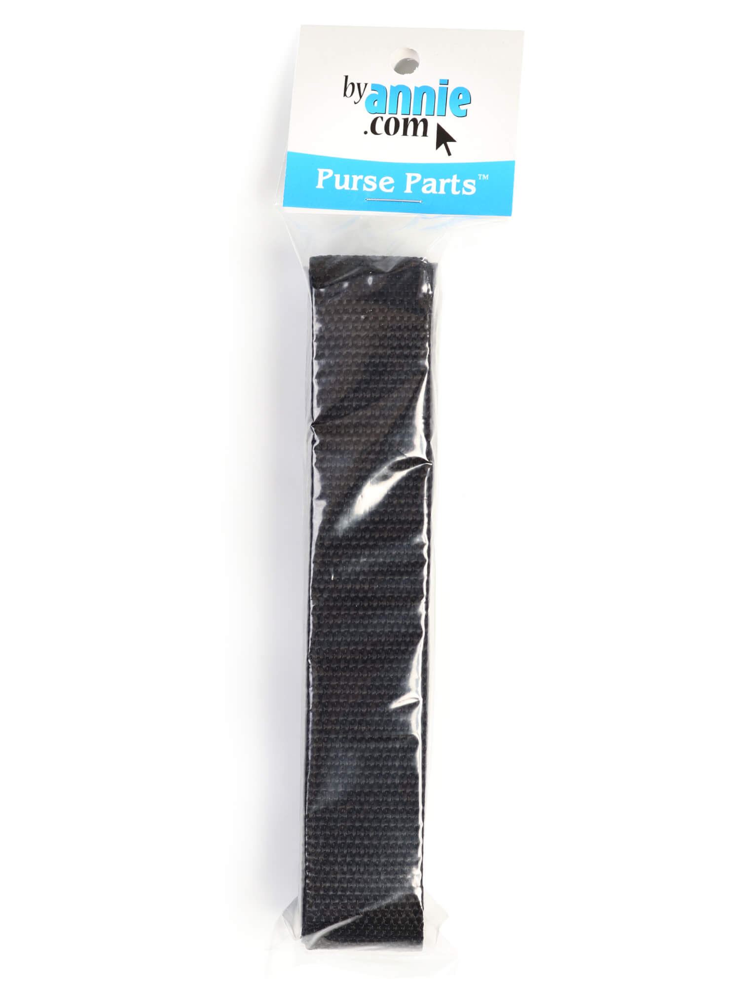 1 Inch Strapping Black - 3 yard package