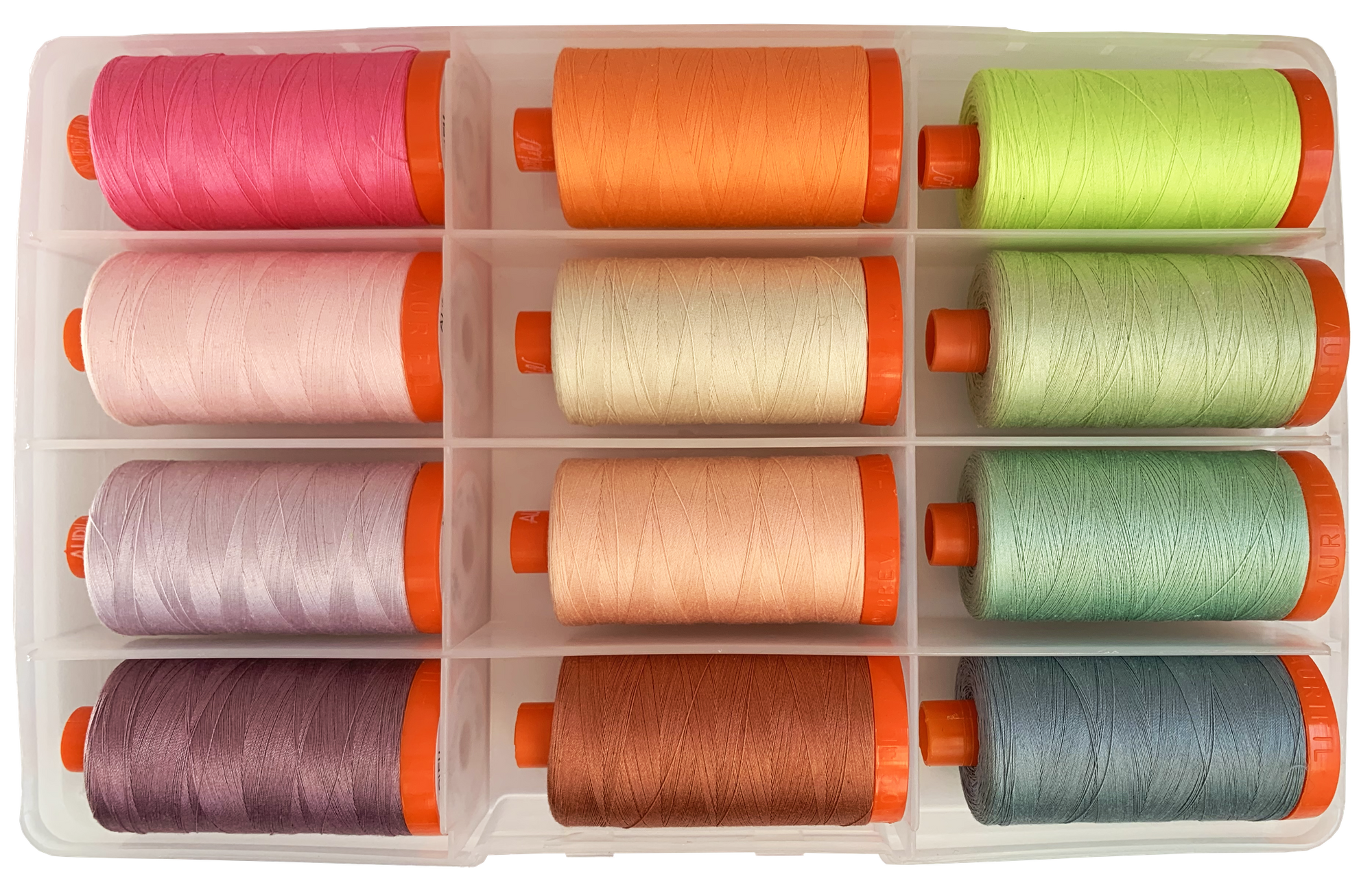 Tula Pink Neons &amp; Neutrals Large Spool Collection 50wt
