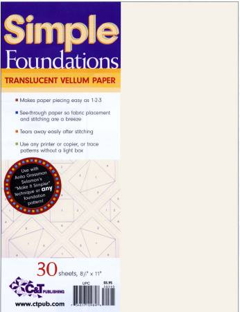 Simple Foundation Translucent Vellum Paper