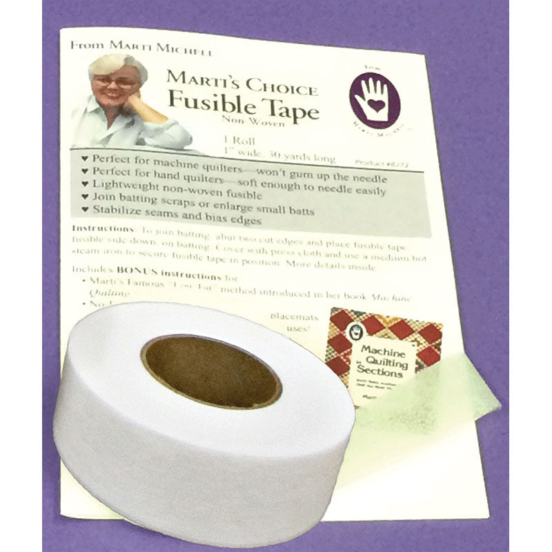 Batting Tape Fusible Non Woven 1in x 30yds