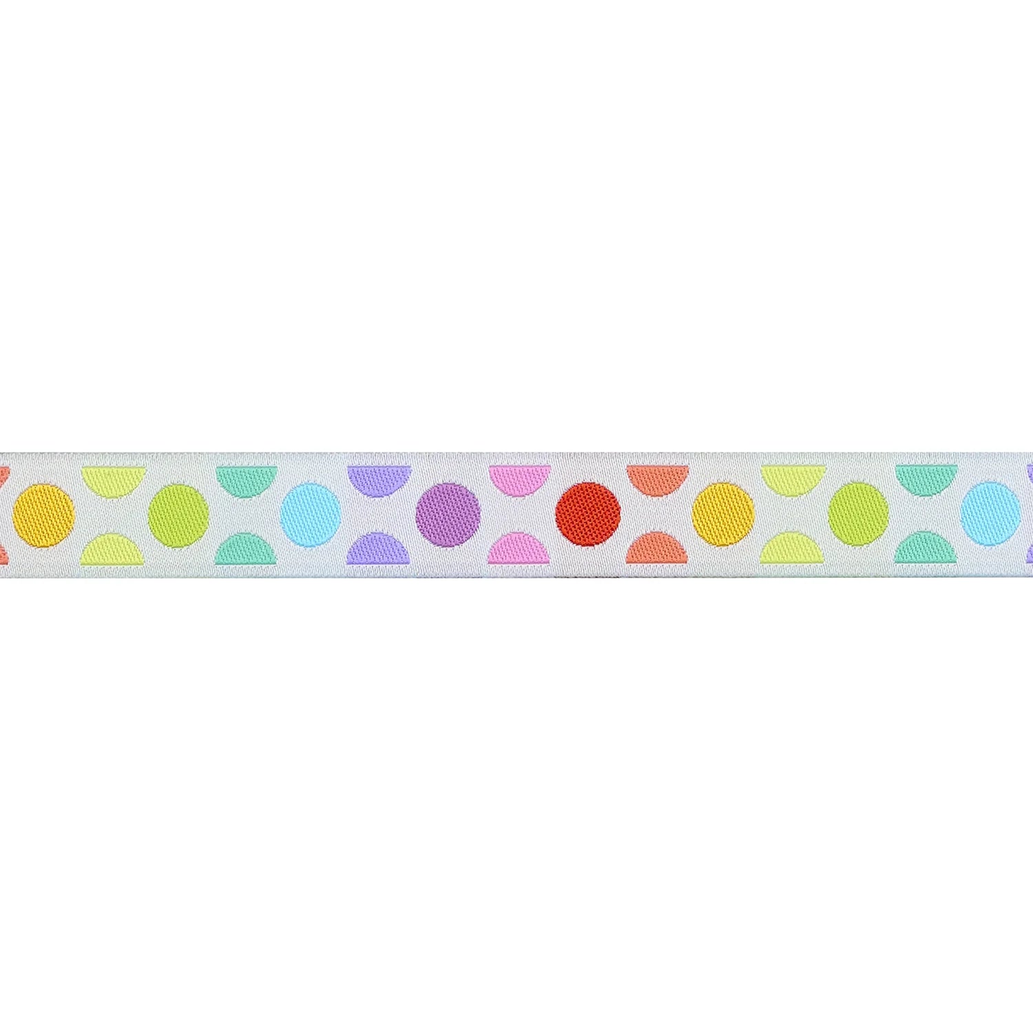 PRE ORDER NOVEMBER 2025 - Graywork Disco Dot Whisper 5/8&quot; - Tula Pink - PER QUARTER METRE