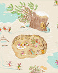 PRE ORDER JUNE 2026 - Heather Ross Favorites Christmas Mice Cream - Heather Ross - PER QUARTER METRE / 10" CUT
