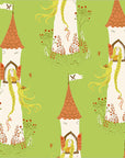 PRE ORDER JUNE 2026 - Heather Ross Favorites Rapunzel Green - Heather Ross - PER QUARTER METRE / 10" CUT