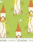PRE ORDER JUNE 2026 - Heather Ross Favorites Rapunzel Green - Heather Ross - PER QUARTER METRE / 10" CUT