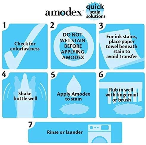 Amodex Ink &amp; Stain Remover - 1 oz Bottle