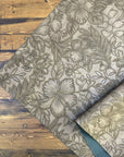 Vintage Embossed Floral Vinyl Husky 18"x 53" - SOLD PER ROLL