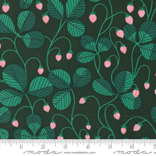 Love Letter by Lizzy House - Pearl Bracelet Dots Merlot - PER QUARTER METRE Love Letter by Lizzy House - Pearl Bracelet Dots Merlot - PER QUARTER METRE