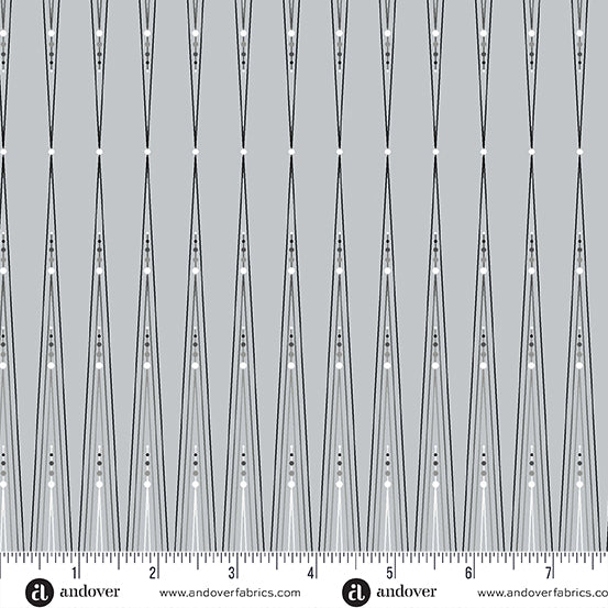 PRE ORDER JUNE 2024 - Deco Frost Icicles February - Giucy Giuce - PER QUARTER METRE