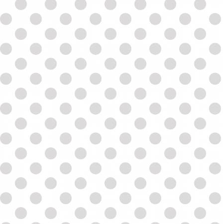 Dots White on White - Kim Christopherson - PER QUARTER METRE