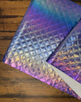 Iridescent Crosshatch Vinyl Haze 18"x 53" - SOLD PER ROLL