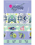 PRE ORDER MAY 2026 - Tula Pink Floral Reef Marine - Designer Ribbon Pack