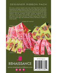 PRE ORDER MAY 2026 - Tula Pink Floral Reef Seagrass - Designer Ribbon Pack