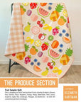 The Produce Section Fruit Sampler Quilt Pattern