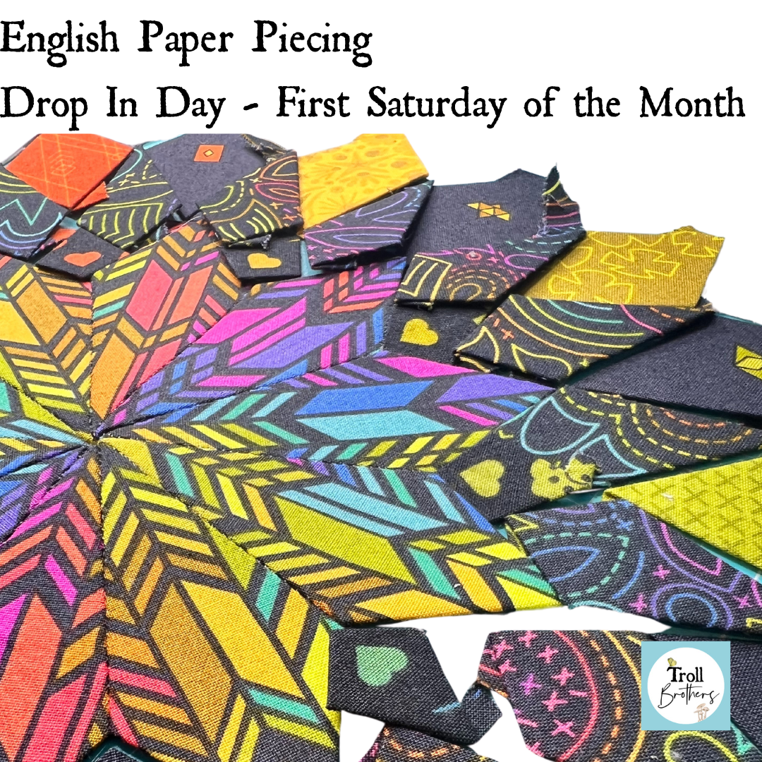 English Paper Piecing Drop In  - Saturday