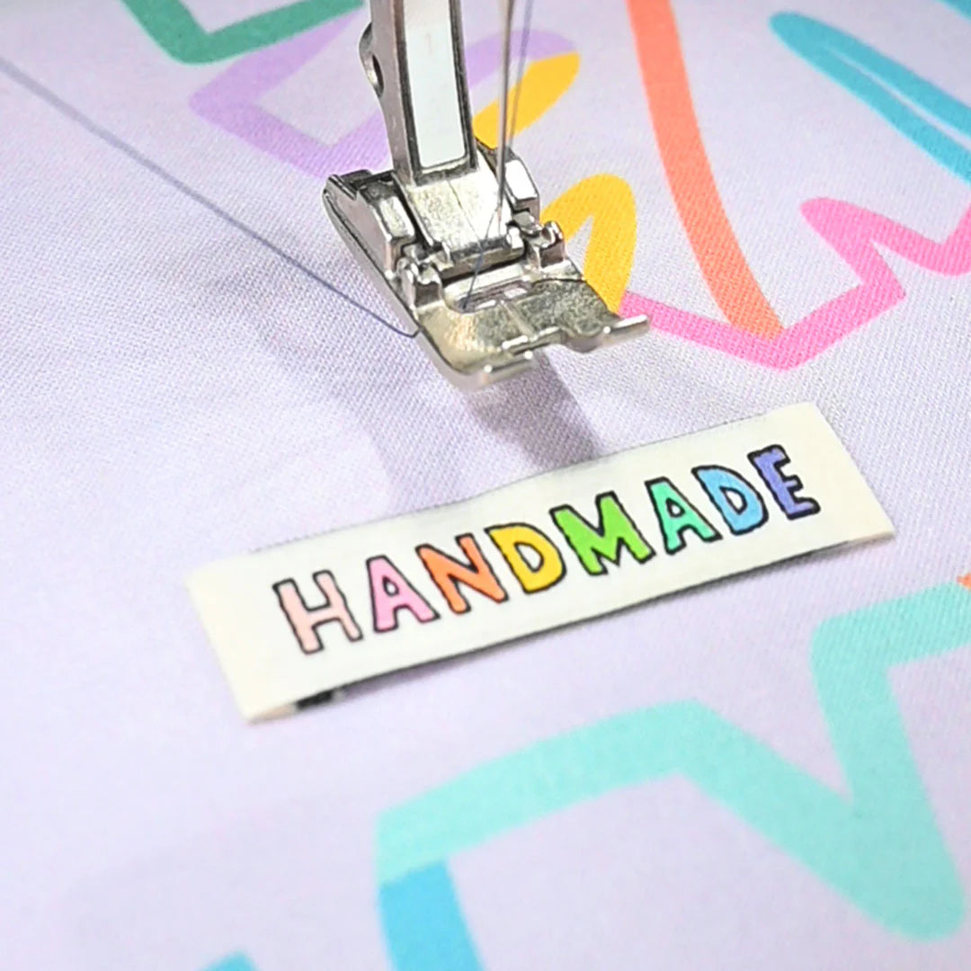 Handmade Rainbow Labels 6 Pack