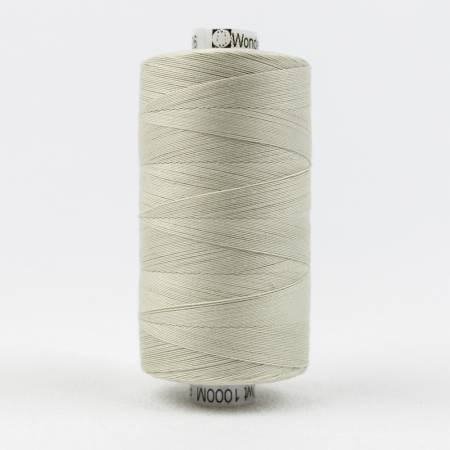 Konfetti 50wt Egyptian Cotton Thread 1000m - Pale Grey