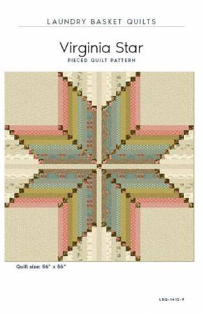 Virginia Star Pieced Quilt Pattern