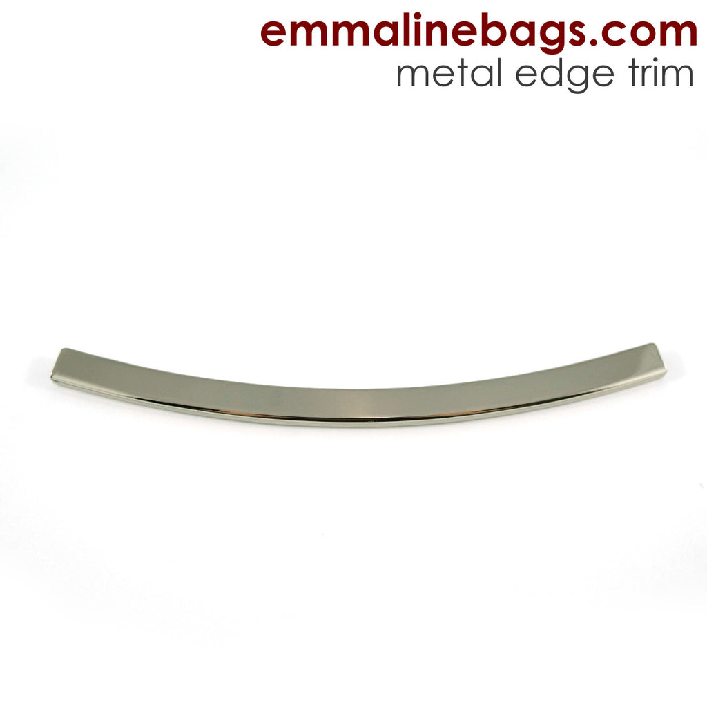Metal Edge Trim: Style D - Curved - in Nickel Finish