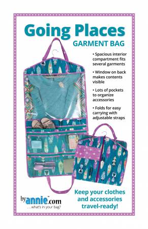 Going Places Garment Bag - By Annie