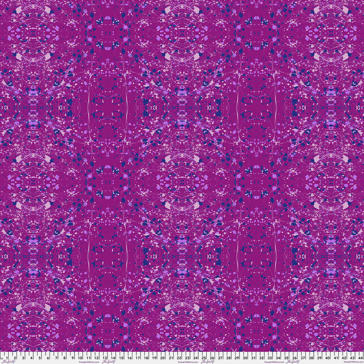 Che Rho Design Violet Hue Rorschach Violet - Giucy Giuce - PER QUARTER METRE / 10