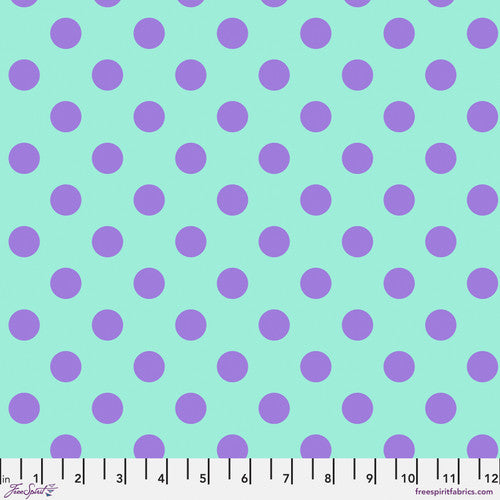 Tula's True Colours Pom Pom Petunia - Tula Pink - PER QUARTER METRE Tula's True Colours Pom Pom Petunia - Tula Pink - PER QUARTER METRE