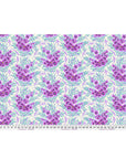 PRE ORDER APRIL 2026 - Floral Reef Shadow Sharks Ultraviolet - Tula Pink -  PER QUARTER METRE / 10" CUT
