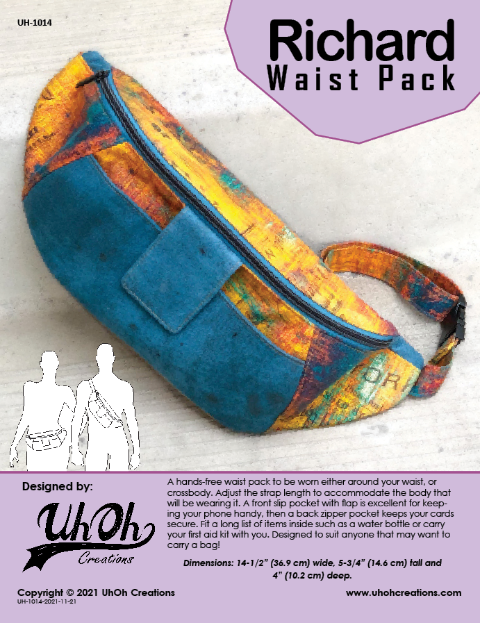 Richard Waist Pack Pattern