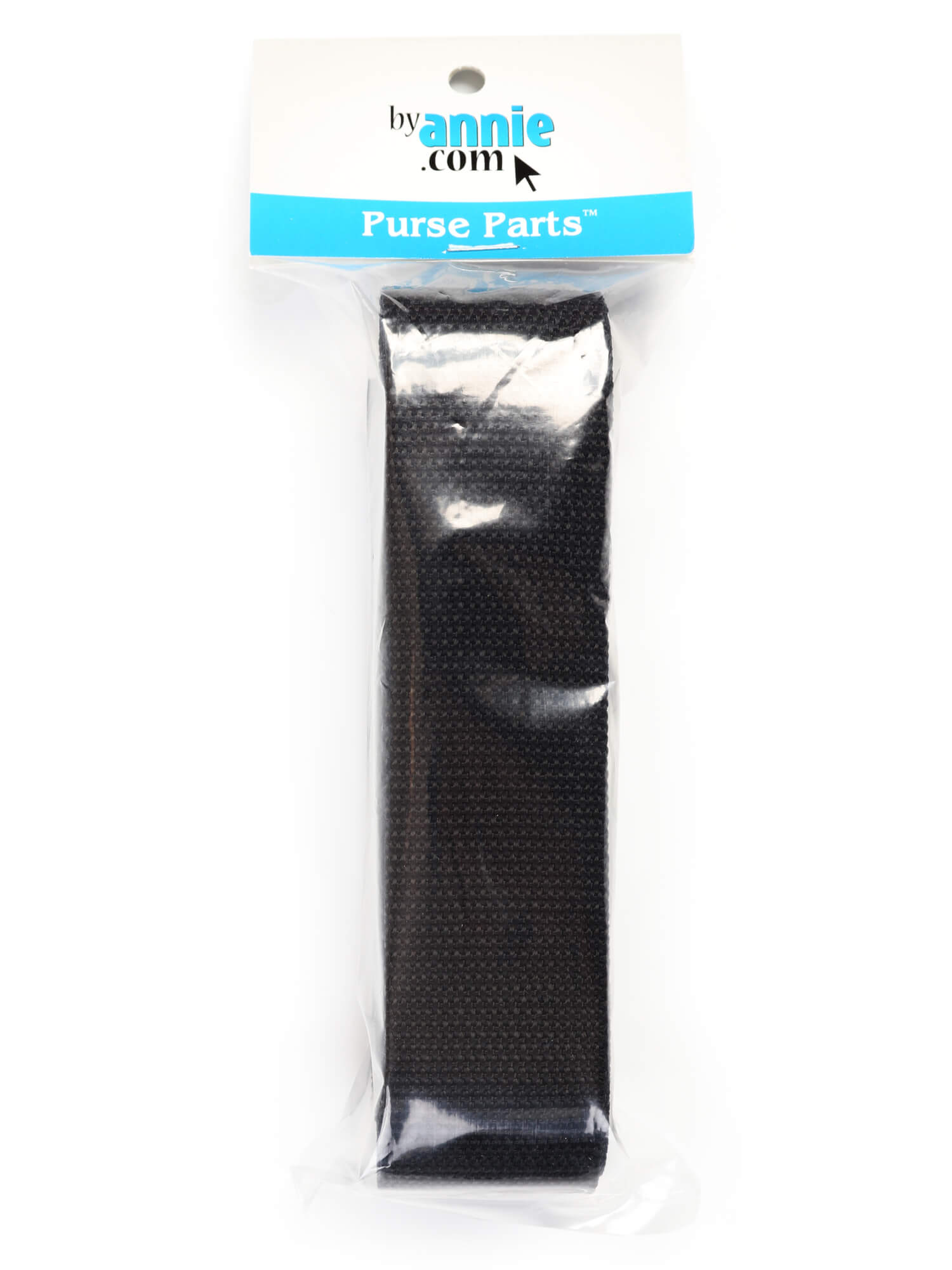 1 1/2&quot; Inch Strapping - Black - 3 yard package