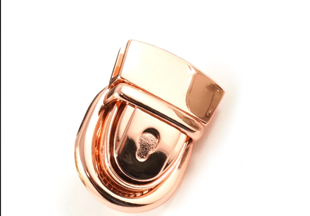 Press Lock 1 1/8&quot; Wide - Rose Gold