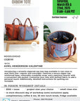 Oxbow Tote - In Person Workshop with Avril Valentine - March 8th & March 22nd