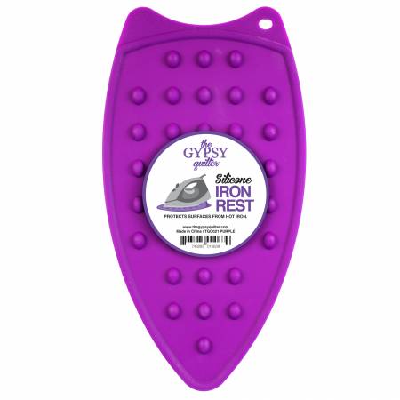 The Gypsy Quilter Silicone Iron Rest - Purple