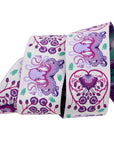 PRE ORDER MAY 2026 - Floral Reef Octogarden in Ultraviolet 1 7/8" - Tula Pink - PER QUARTER METRE