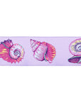 PRE ORDER MAY 2026 - Floral Reef Lil Shelly in Ultraviolet 1 1/2" - Tula Pink - PER QUARTER METRE