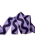 PRE ORDER MAY 2026 - Floral Reef Lil Squiggle in Ultraviolet 1" Webbing- Tula Pink - 3yd Pack
