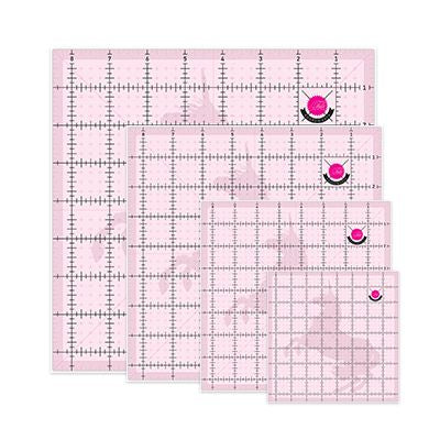 PRE ORDER - Tula Pink Set of 4 Square Templates with Unicorn