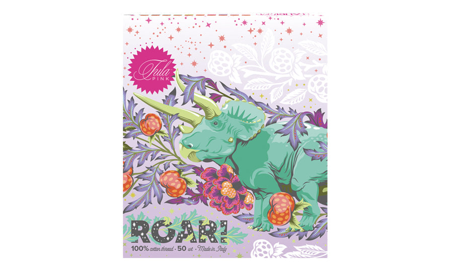Roar! Thread Collection by Tula Pink &amp; Aurifil Thread