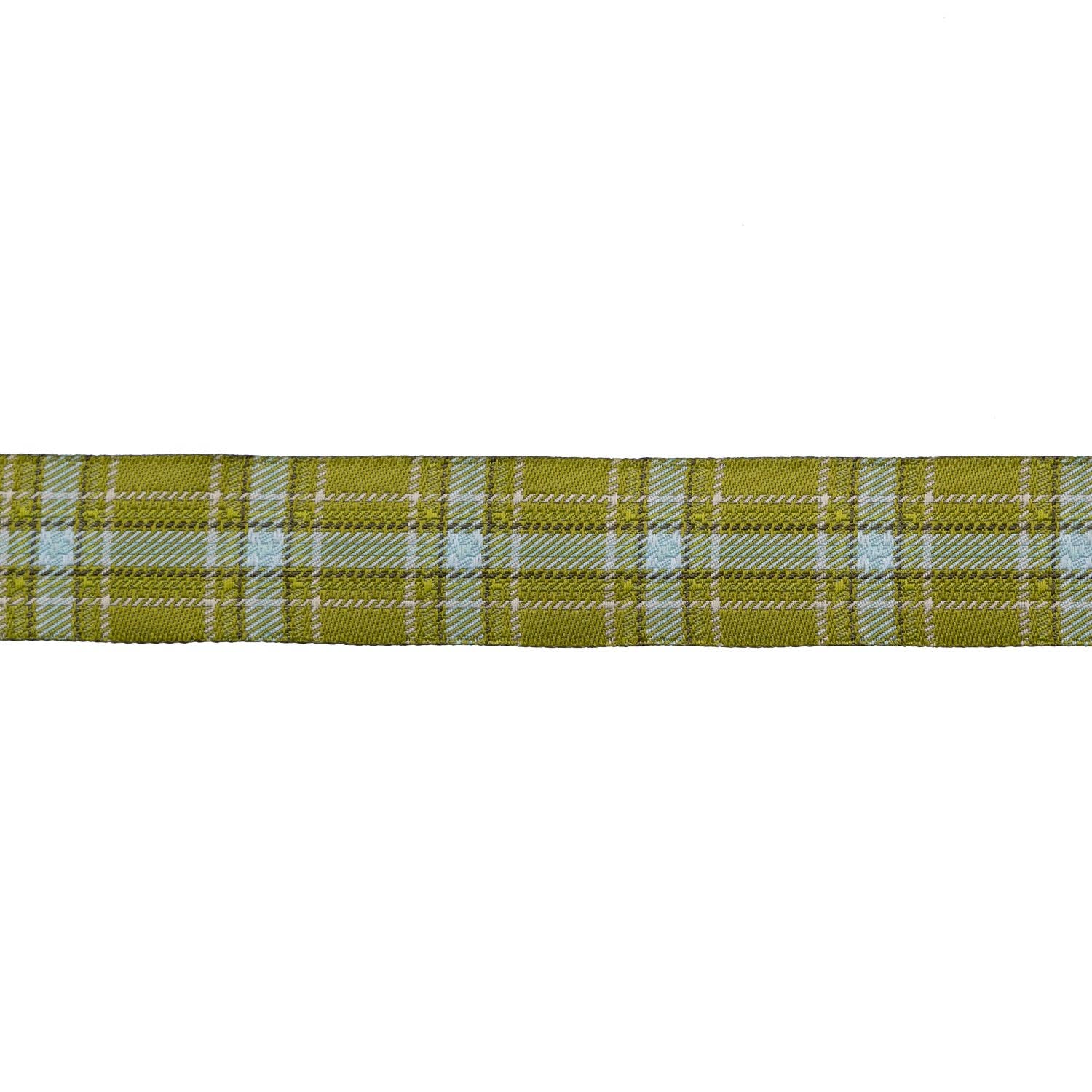 Plaid Perfection in Green - 7/8&quot; width - The Great Outdoors