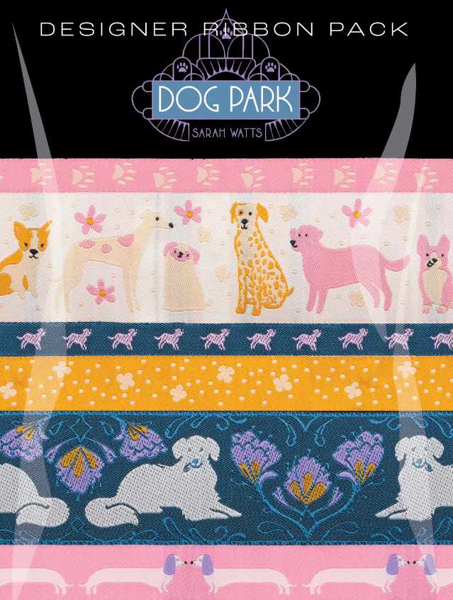 Sarah Watts - Dog Park - Designer Ribbon Pack
