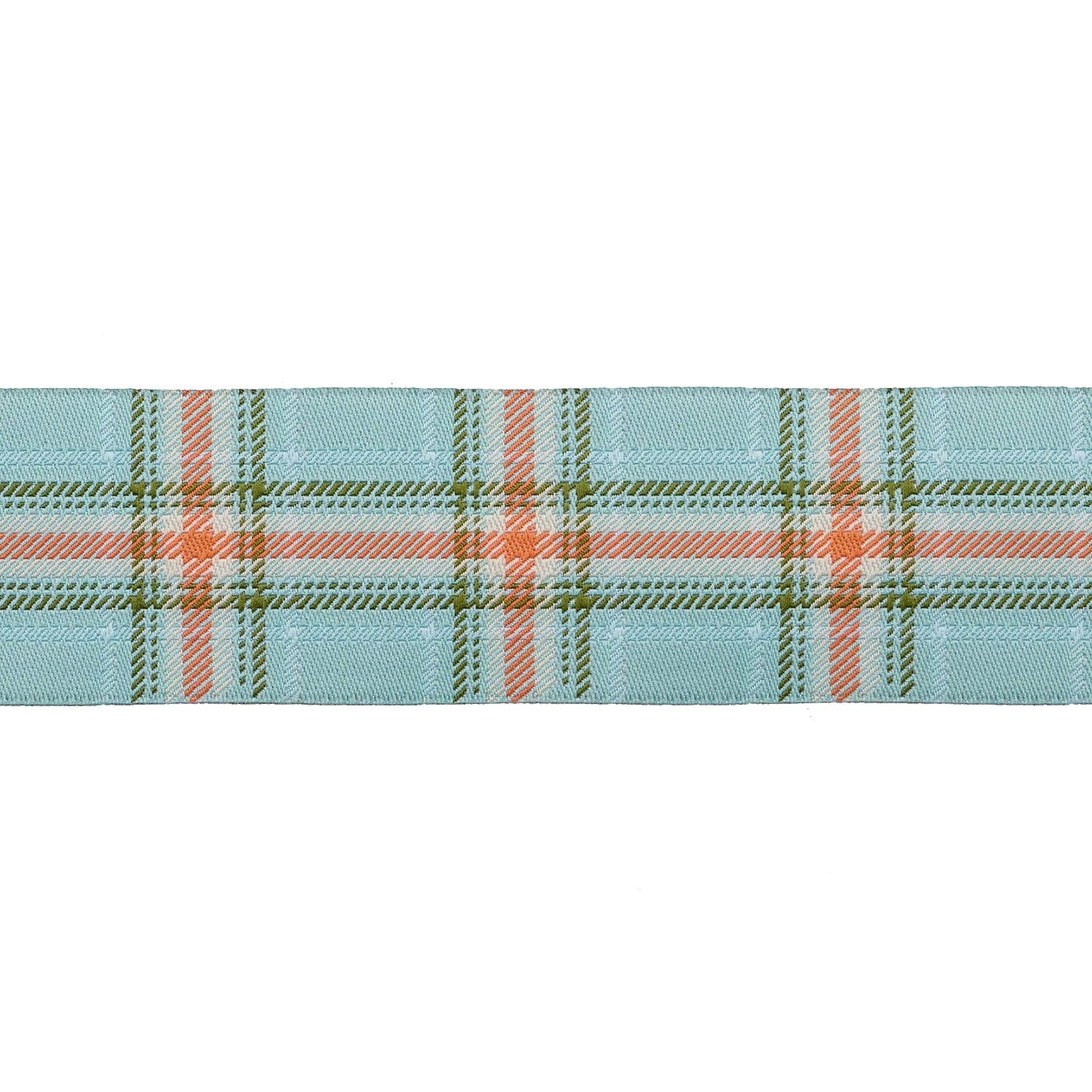 Plaid Perfection in Sky - 1-1/2&quot; width - The Great Outdoors