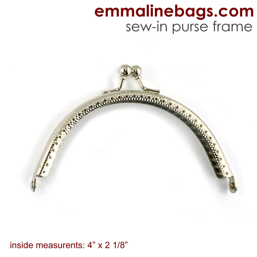 Curved Sew-in Purse Frame (Kiss Lock) Curved Sew-in Purse Frame (Kiss Lock)