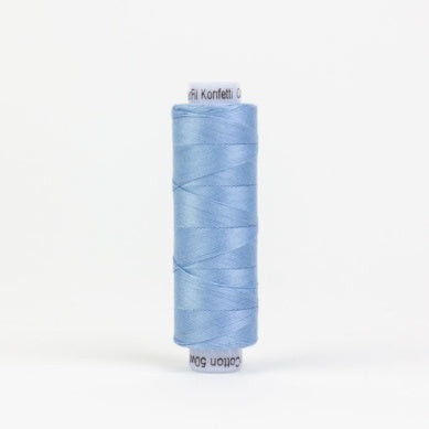 Konfetti 50wt Egyptian Cotton Thread 200m - Sky Blue
